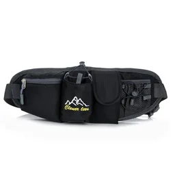 Outdoor Foldable Hiking Cycling Running Belt Waist Bag Sport Fanny Pack With Water Bottle Holder