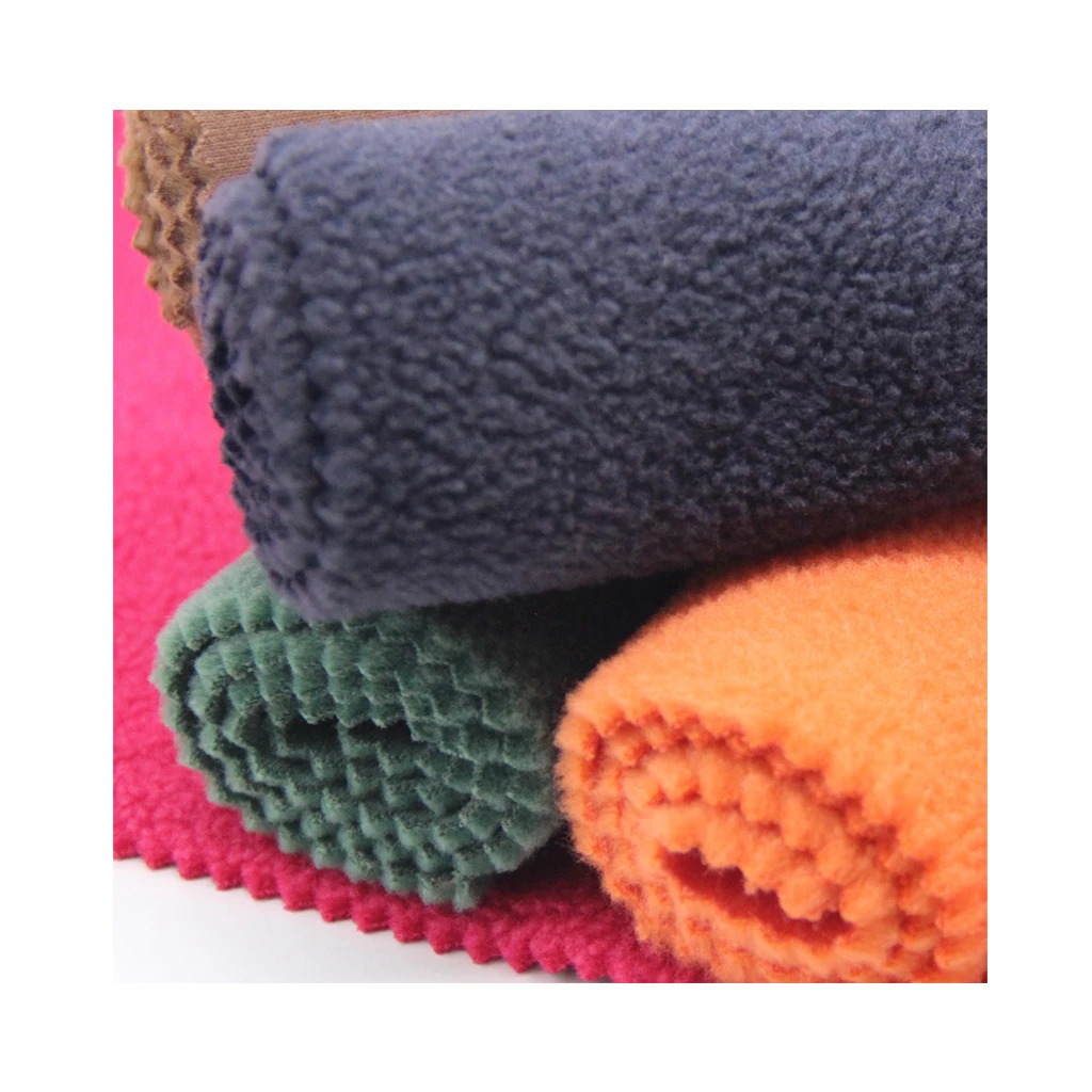 High Quality Custom Colors Wholesale Micro Polar Fleece Fabric Knitted Fabric Manufacturer