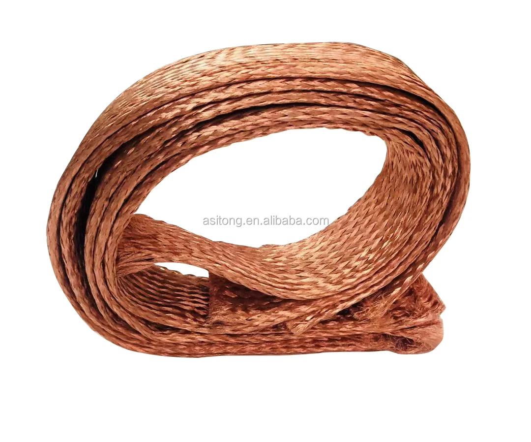 2023 Top Selling Flexible Copper Braided Wires Copper Connectors Earthing Connection