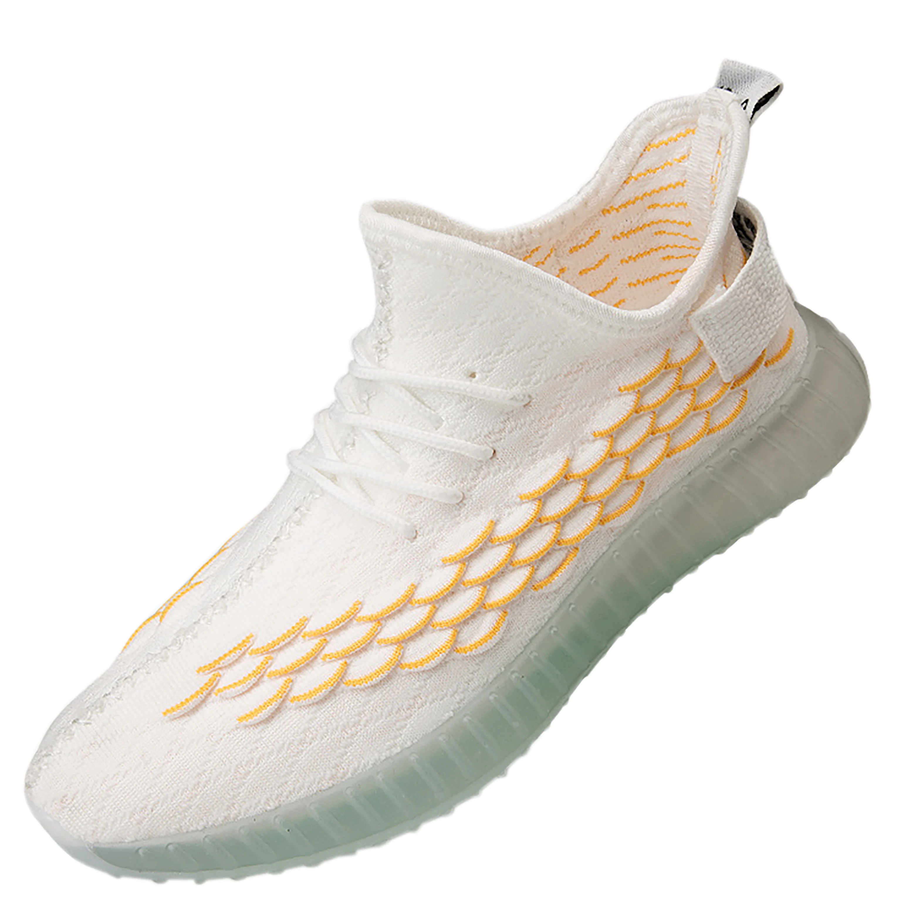  3d flyknit Обувь Верх vamp спортивная обувь вязальная машина три системы Компьютеризированная