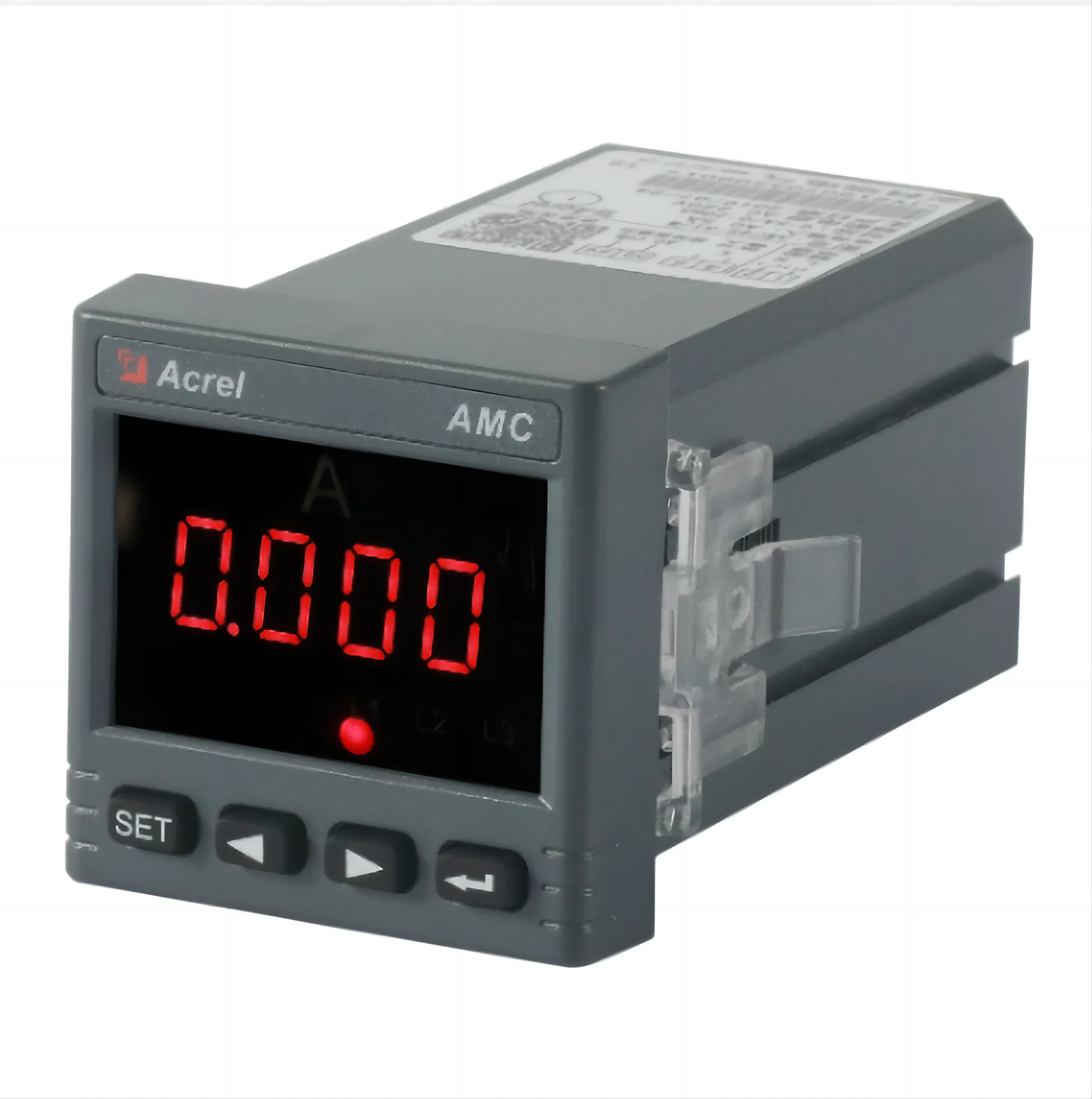 AMC48L-AI  EV charging AC single phase Voltmeter LCD Display Energy Panel Meter rs485