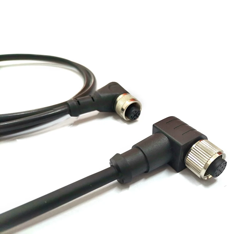 IP67 IP68 M12 connector 5 pin A code waterproof Welding Pcb panel mount Signal male female plug socket M12 connector