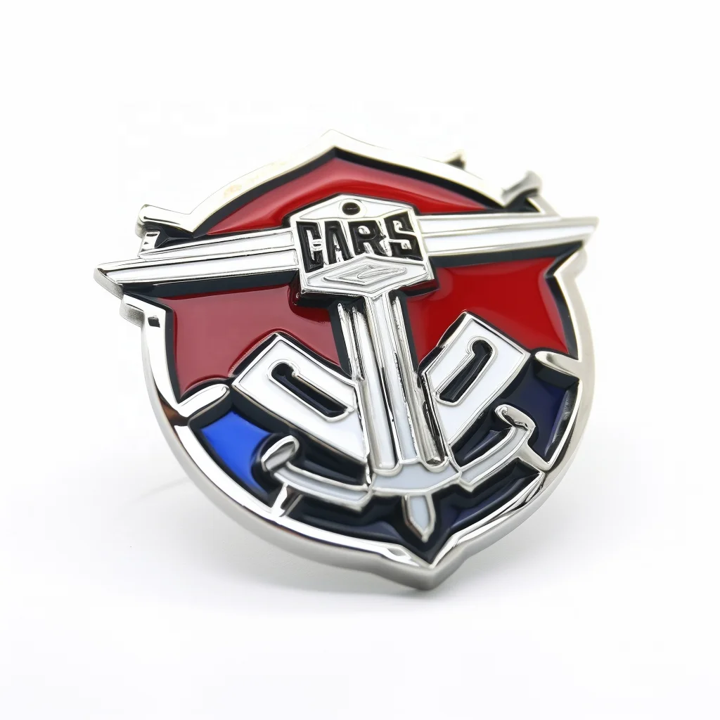 Customized Durable Not Easy To Curl Waterproof 3D  Plastic Car Emblem For Car