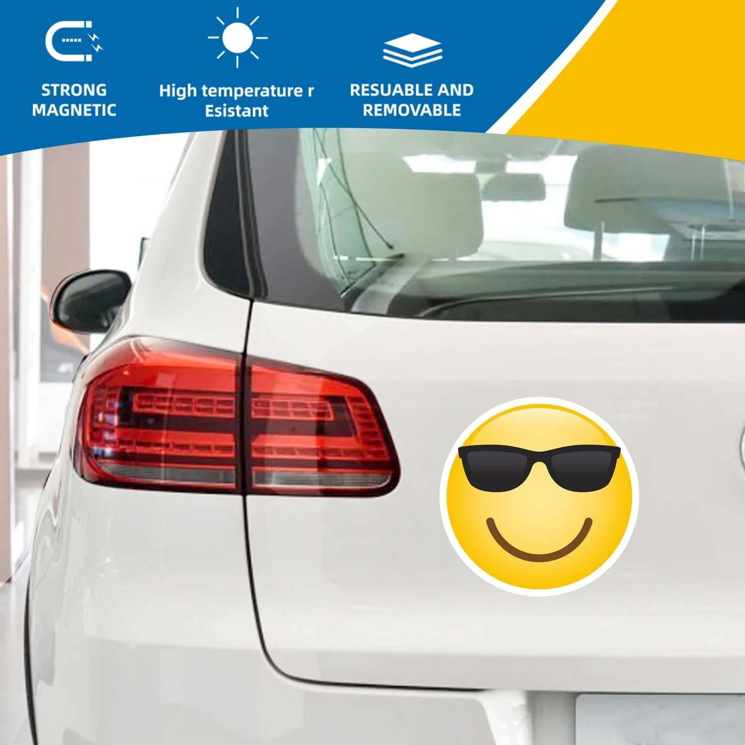 Removable Permit Magnets Magnetic Car Sticker Decal Bumper Sticker Magnets for Car