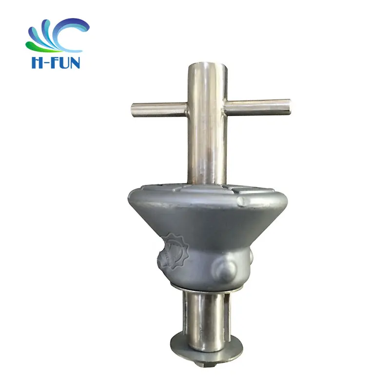 Easy assembly jet ski accessories cleats for floating dock plastic modular floating dock