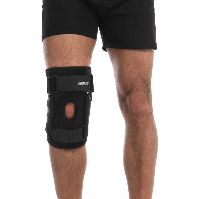 
Aolikes weightlifting silicone pad knee support cycle exercise power knee pads 