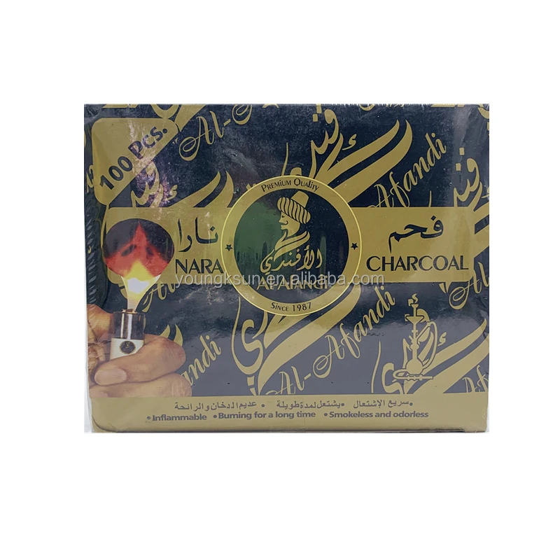 YKS low ash 35mm polo shisha fruit wood charcoal hookah coal smoking tobacco