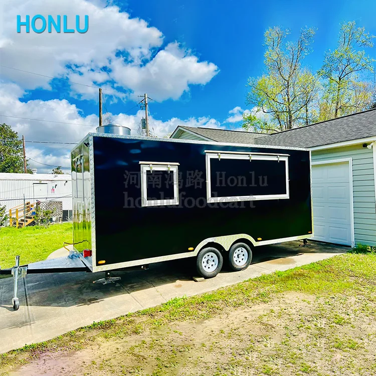 Market Outdoor Retail Smoothie Concession Trailer Food Trailer Burger Stalls Bbq Food Trailer