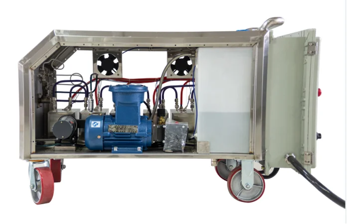 Explosion-proof Steam 20bar 210 degree 18KW 60L/h Oilfield Drilling Platform High Heavy Oil Stains Pressure Steam Clean Machine