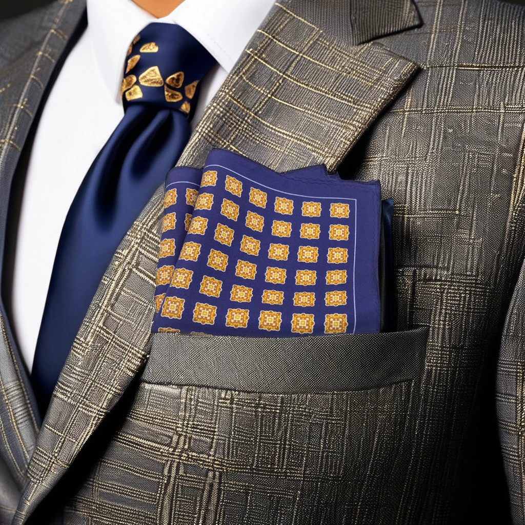 Мужской Шелковый платок и с рисунком для свадебного или делового костюма аксессуар рубашки