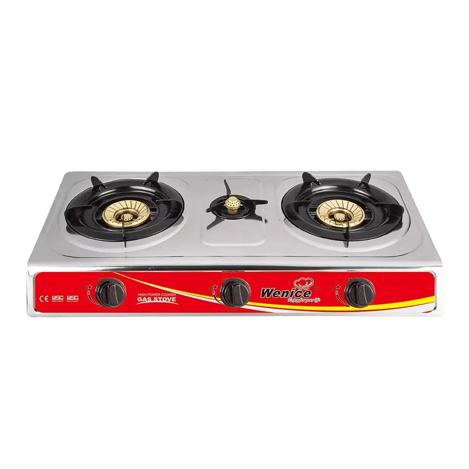 Black tempered glass cooktop best flame 3 burners gas stove for sale/built in gas hob