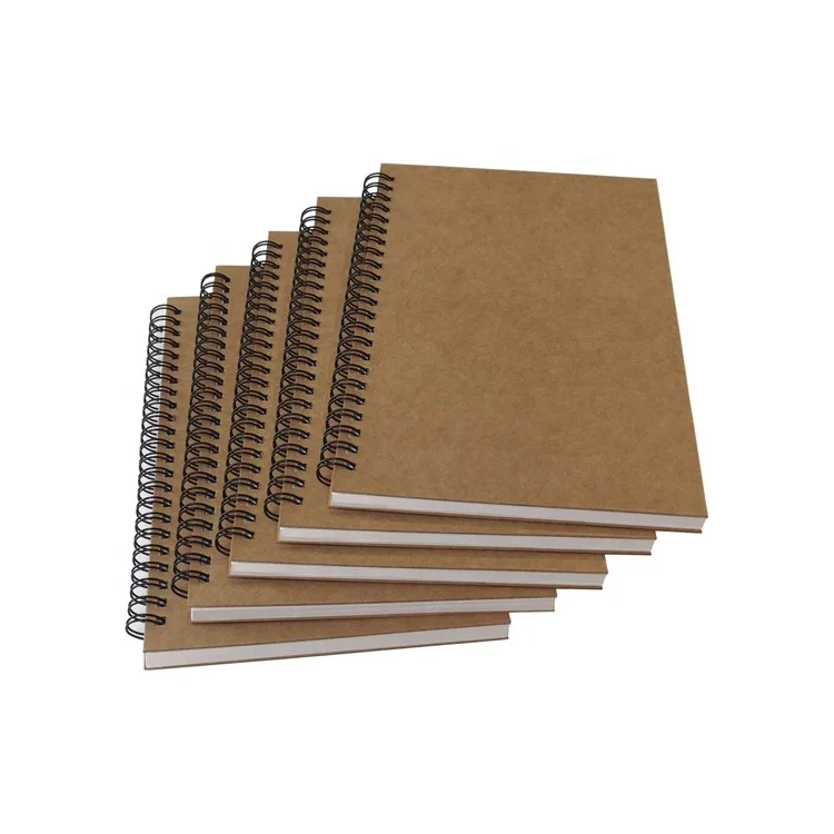 A5 A6 Notebook Binder 6 Ring Spiral Business Office Plan Budget Binder Macaron-color Pu Leather Custom Budget Binder