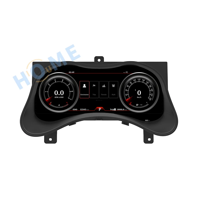 Digital Dashboard Panel For Infiniti Q70 2013-2019 LINUX System Speedometer Instrument Cluster Gauges LCD Monitor Miles