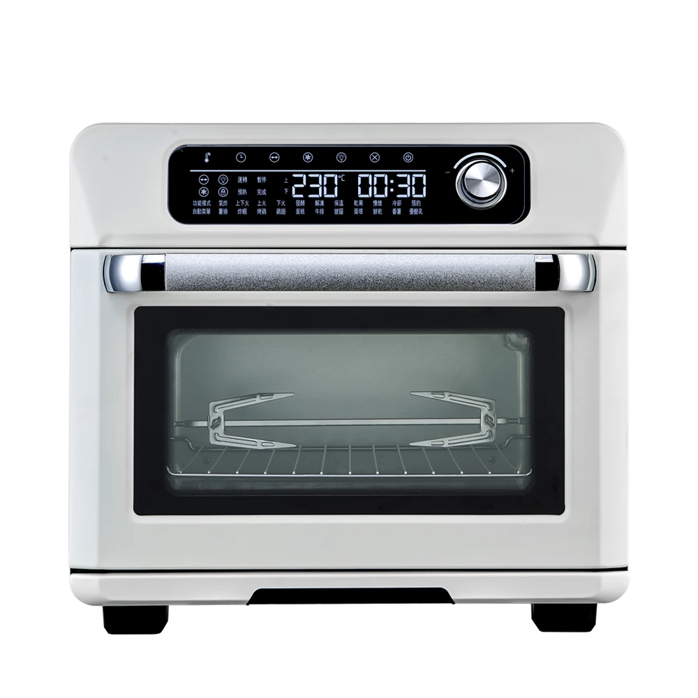 2021 New arrival air fryer cake baking 24 liter electric oven led touch screen