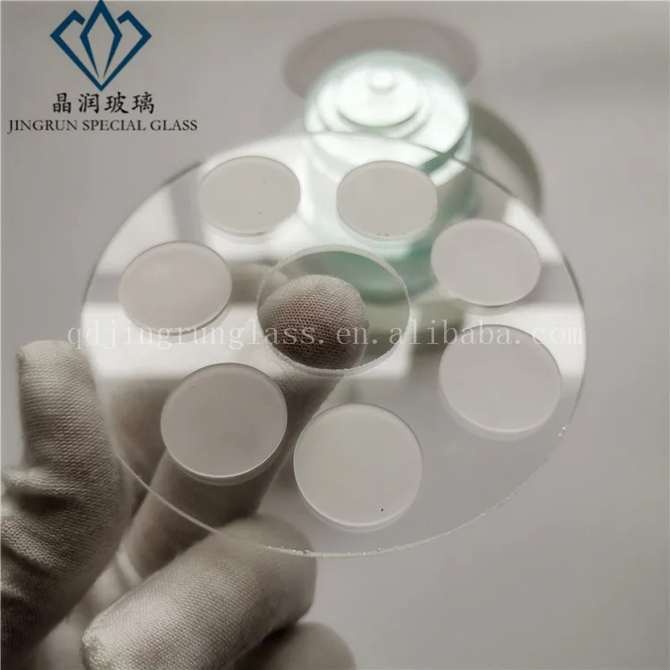 Превосходное качество, фланец, стеклянная линза, лазерная резка, полированная, толщина 1 дюйм, Кварцевая пластина, стеклянный диск