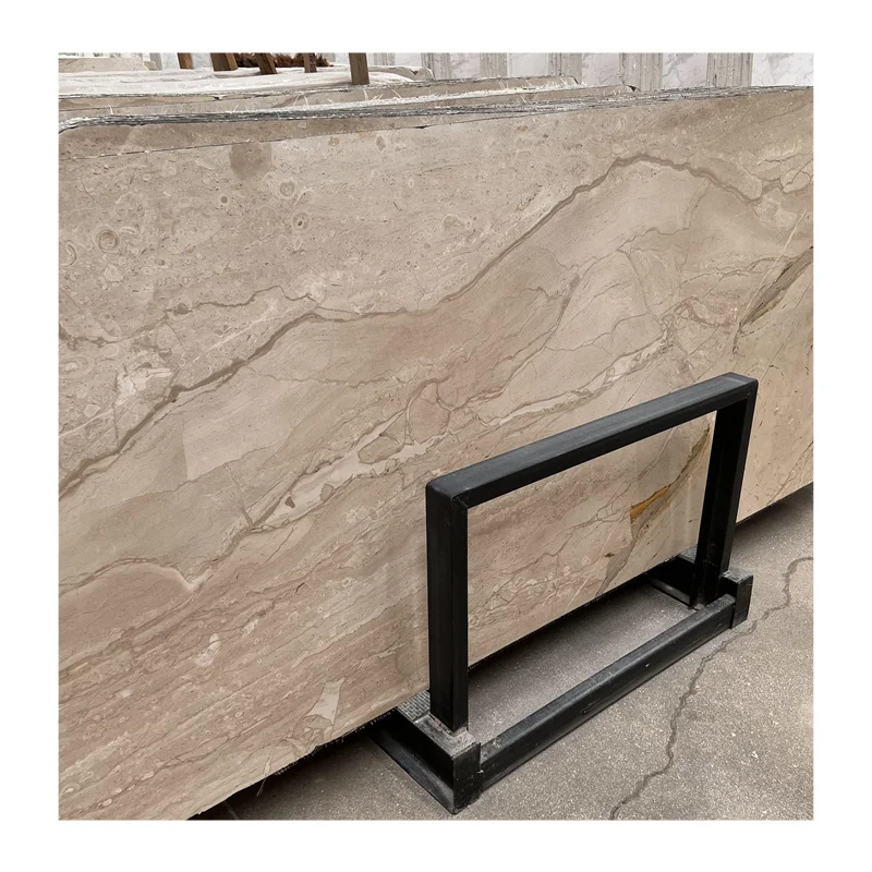 Hot Sale Exterior Wall Cladding Vratza Limestone Slabs Tiles Best Quality Beige white limestone  SlabCupertino cream