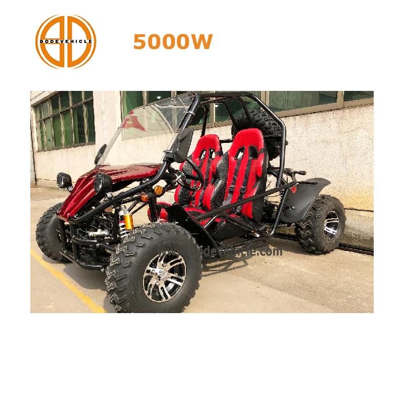 Bode New 5000W 2 seat electric buggy kart cross for cheap price