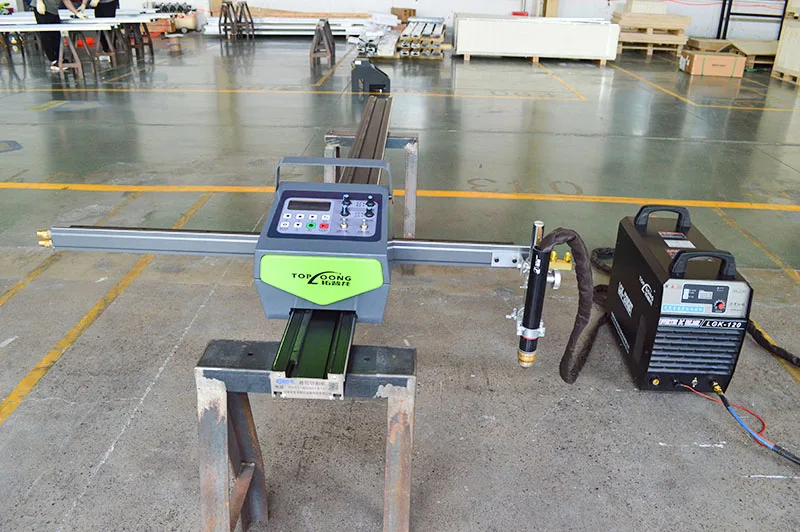 Portable  CNC plasma cutting machine oxyfuel  Huayuan LGK 63A cutting power 120A 160A GANTRY TYPE