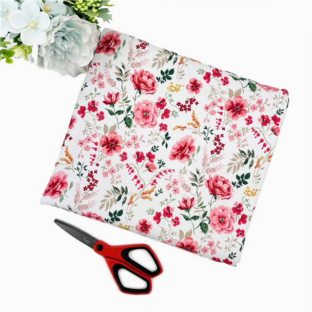 No MOQ digital printed OEM cotton lycra fabric knitted bulk fabric cotton jersey for kids clothes