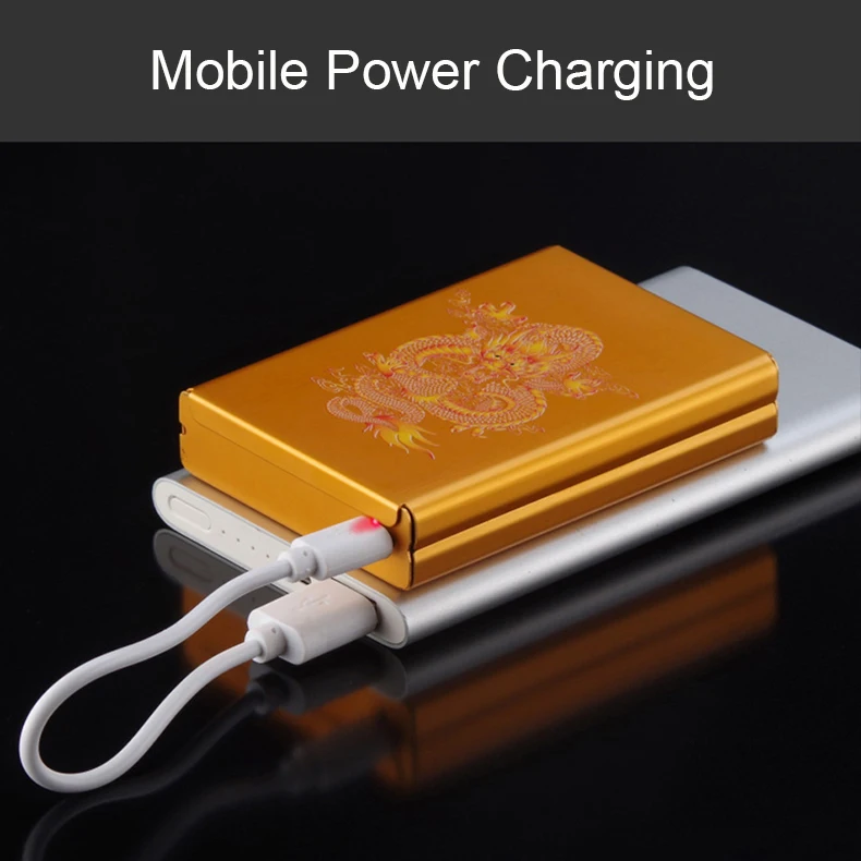 XY5000K7 New Design Cigarette case Household Rechargeable USB Cigarette Lighters OEM LOGO Tobacco Smoking Accessories