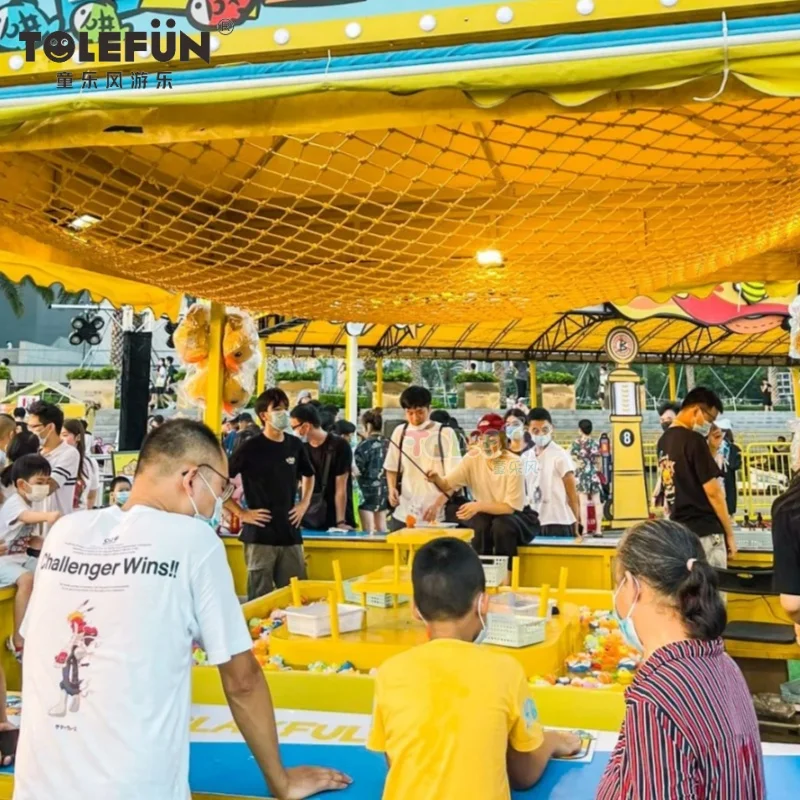 Tolefun Funfair Games Pesca De Pato Feria Unsere Entenfischerei Festival Hook A Duck Fishing Carnival Game Fun For All Age