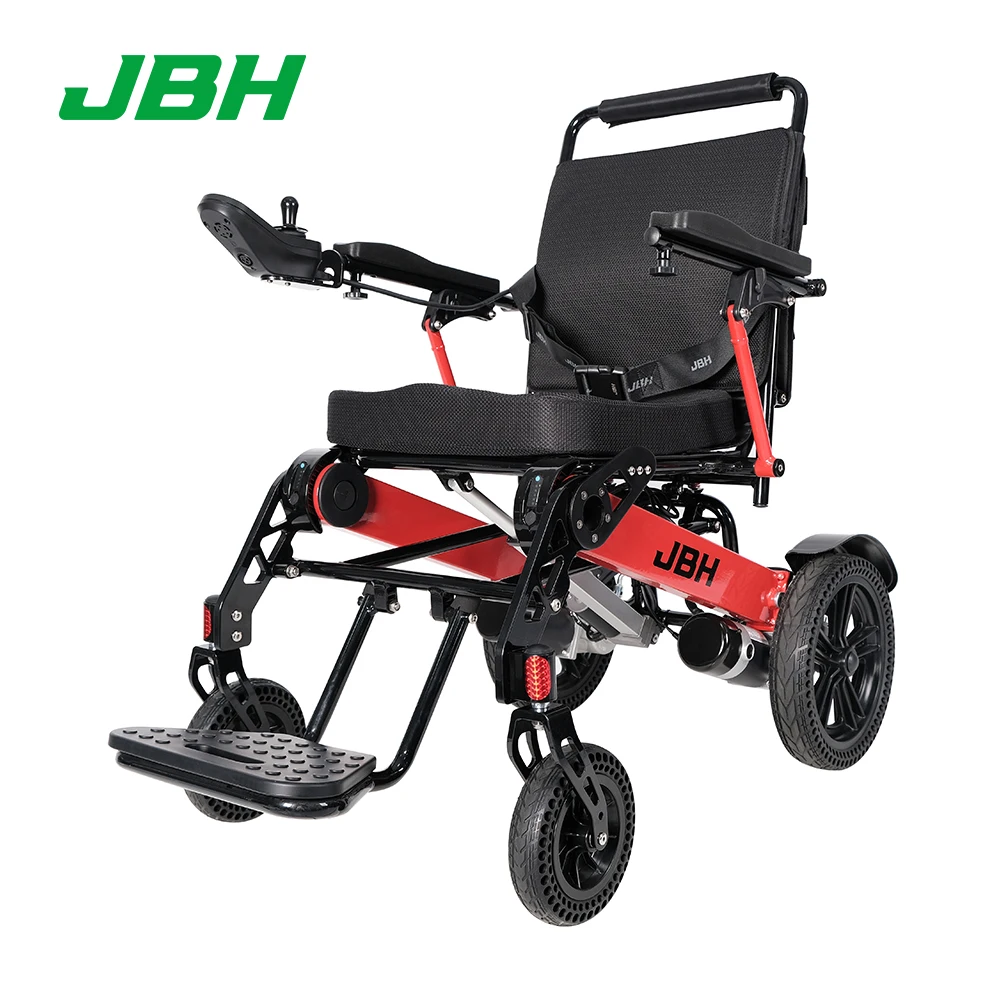 JBH D19B China factory supply lightweight electric wheelchair for disabled people