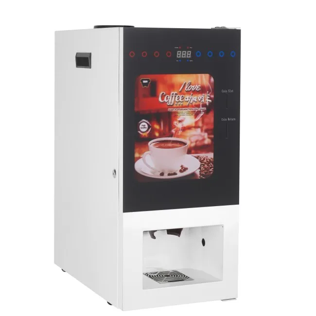 Commercial Bean To Cup Smart Coffee Maker Electric Instant Coffee Vending Machine For Sale