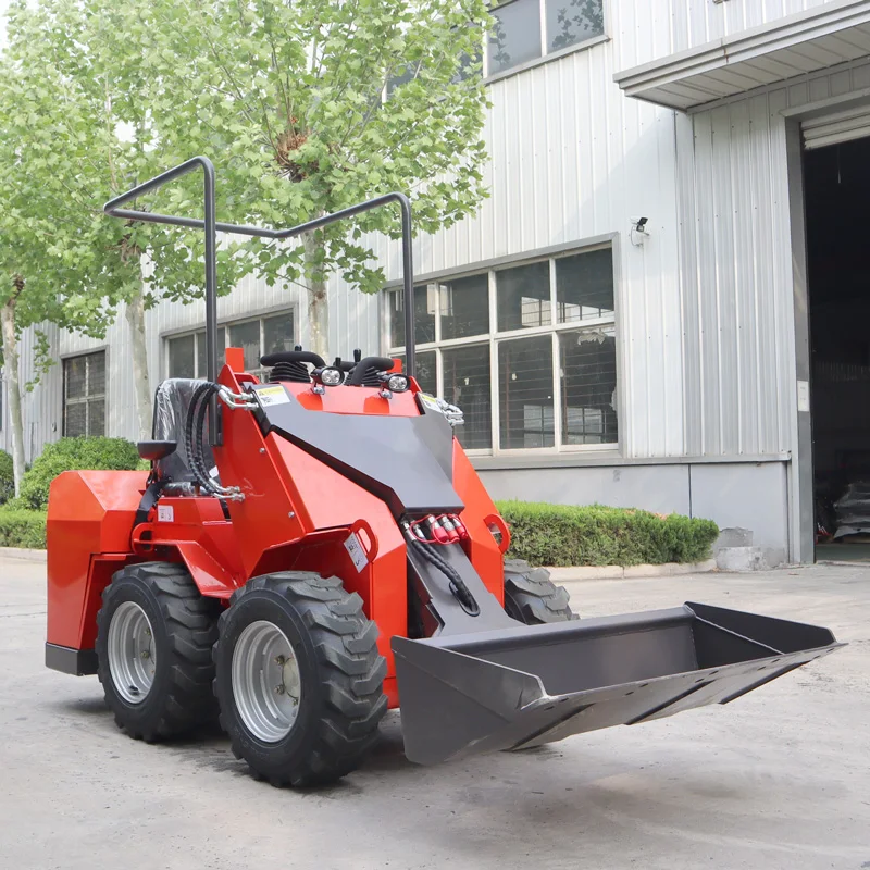 Hot Sale Discount Small Skid Steer Loader Kubota Engine Diesel cab wheel Skid Steer Loader China Brand Mini Skid Steer Loader