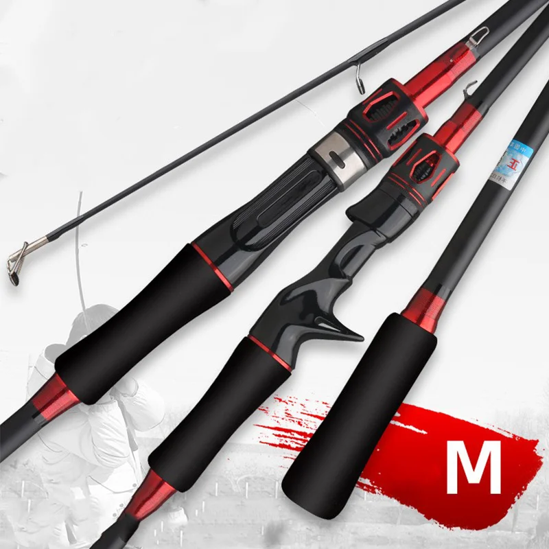 1.8m Mh Action Original Carbon Fiber Reel Seat Carbon Fiber Slow Jigging Spinning Fishing Rod