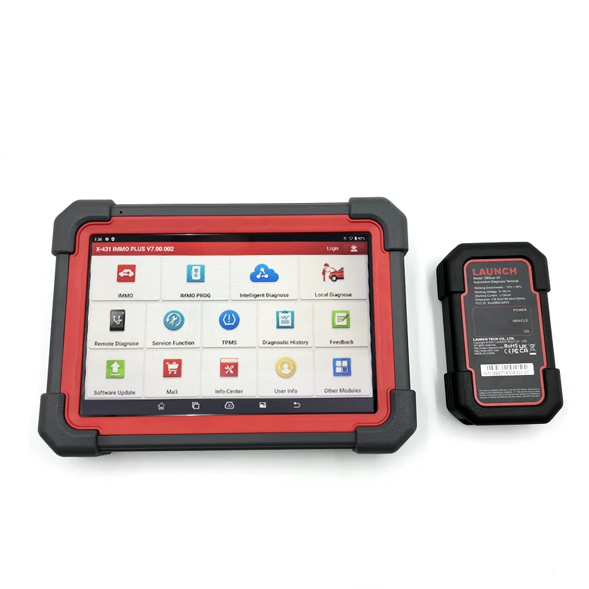LAUNCH X431 IMMO PLUS Car Diagnostic Scanner Key Programmer 39 Reset Function ECU Coding Active Test Diagnostic Tools