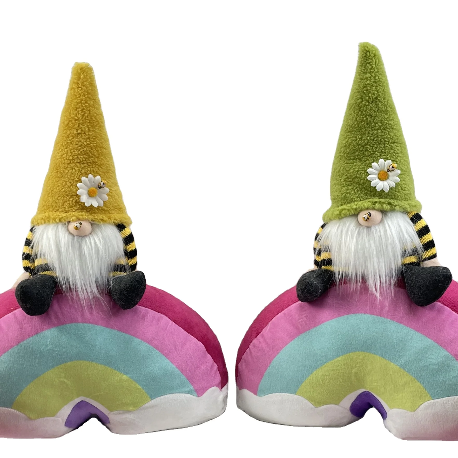 Factory Spring Party Decor Sunflower Gnomes Door Stopper Easter Rainbow Gnomes
