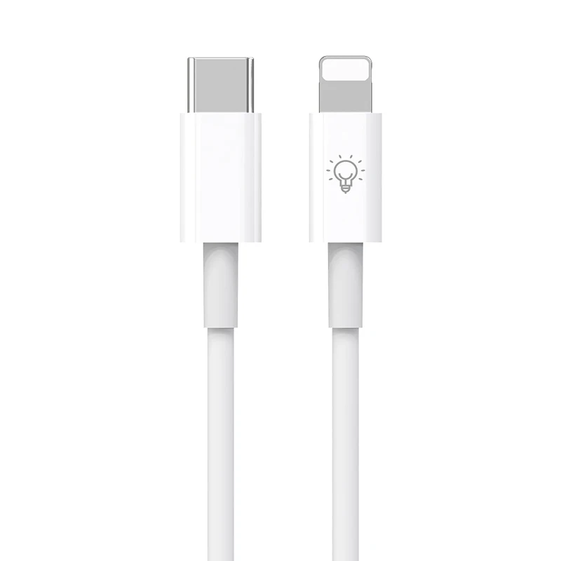 
ABS material with light customized 2 meter phone PD usb c lighting cable 