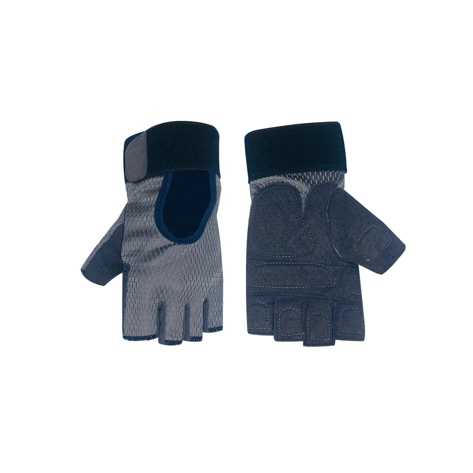  Breathable Sports Half Finger Gym Gloves with SBR