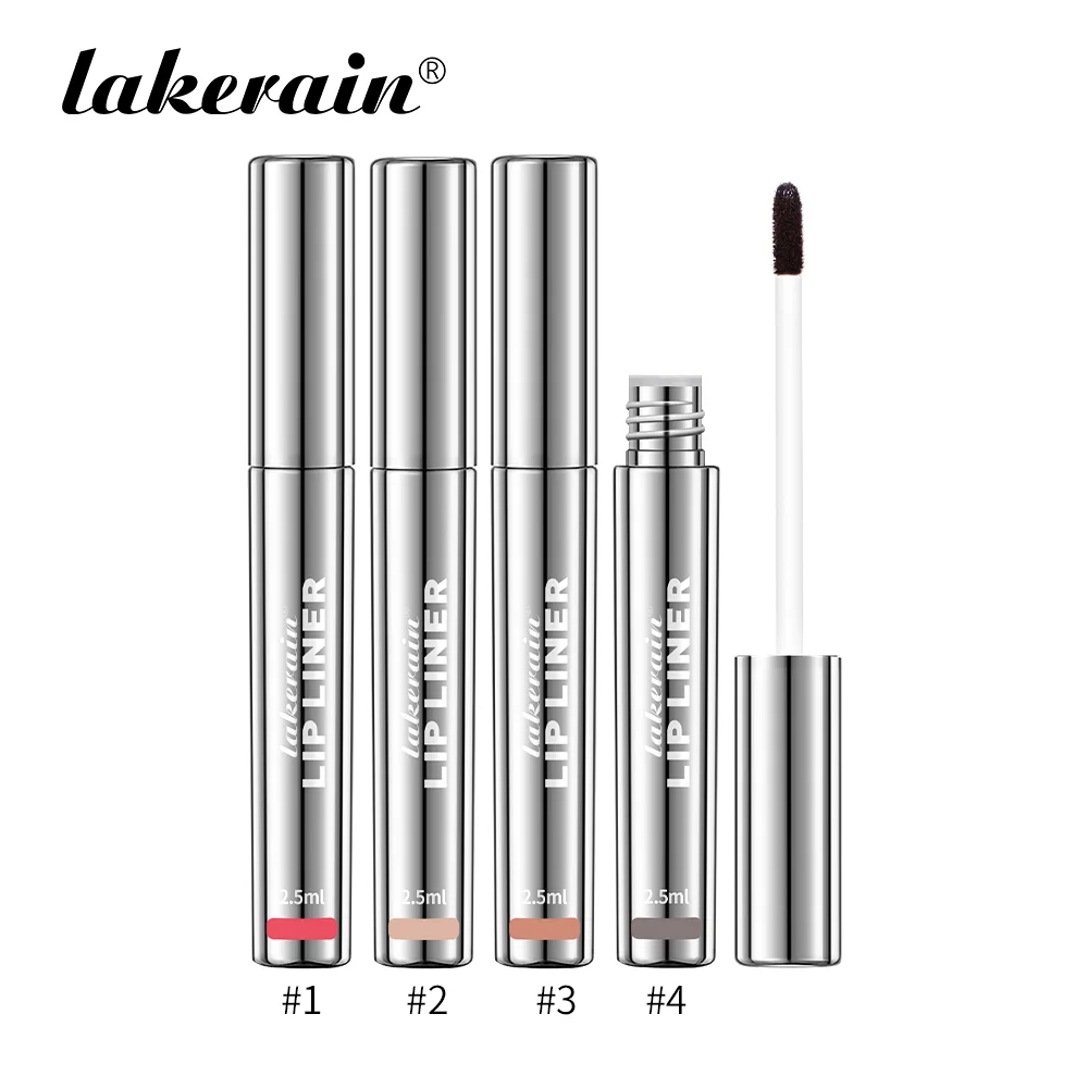 Custom Logo Waterproof Long Lasting Lip Stain High Pigment Vitamin E Hyaluronic Acid Nourishing Matte Peel Off Lip Liner