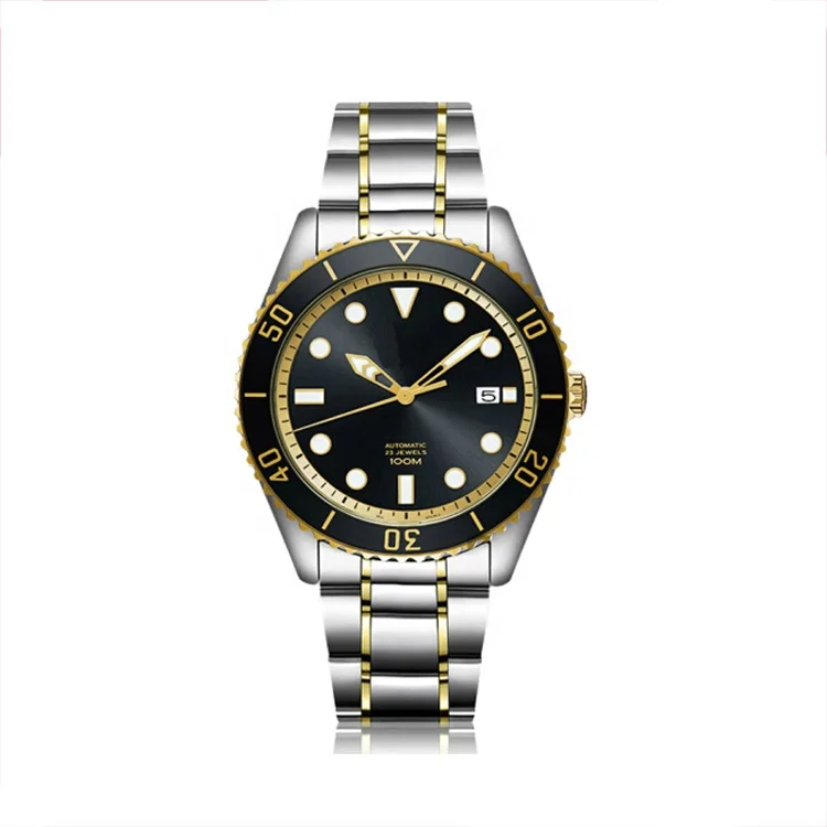 Luxury Diver watches men automatic mechanical visible backover 20atm waterproof watch 316 stainless steel wristwatch