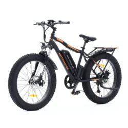 LED 500W 48V Powerful Fat Boy Tire Professional Electric Bmx Bike With Outer 7 Speed