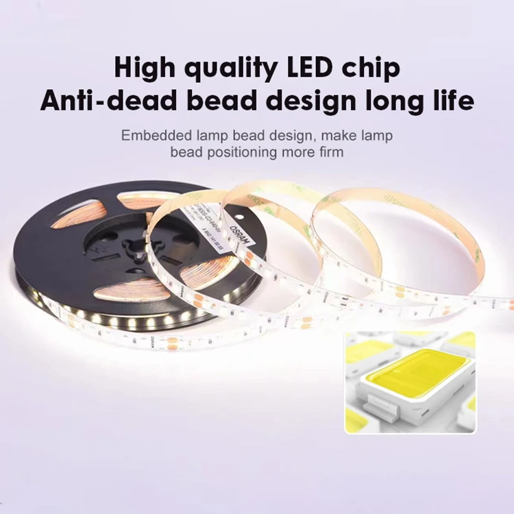 Modern Surfaced Mounted Smart Linear Strip Lamp Indoor Lighting Office Living Room Led Strip Light