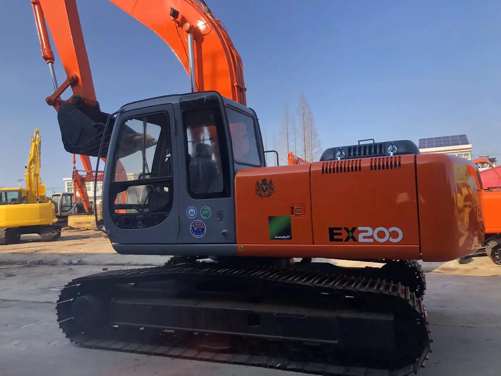 Original Japan Hitachi ZX200 Excavator Hitachi Excavator in Low Price for Hot Sale