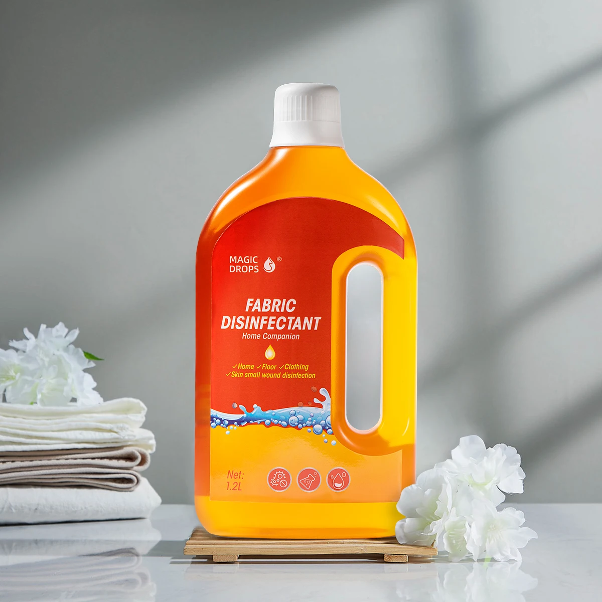 Household multifunctional mite removal and sterilization liquid for floors, clothing, toys, desktops