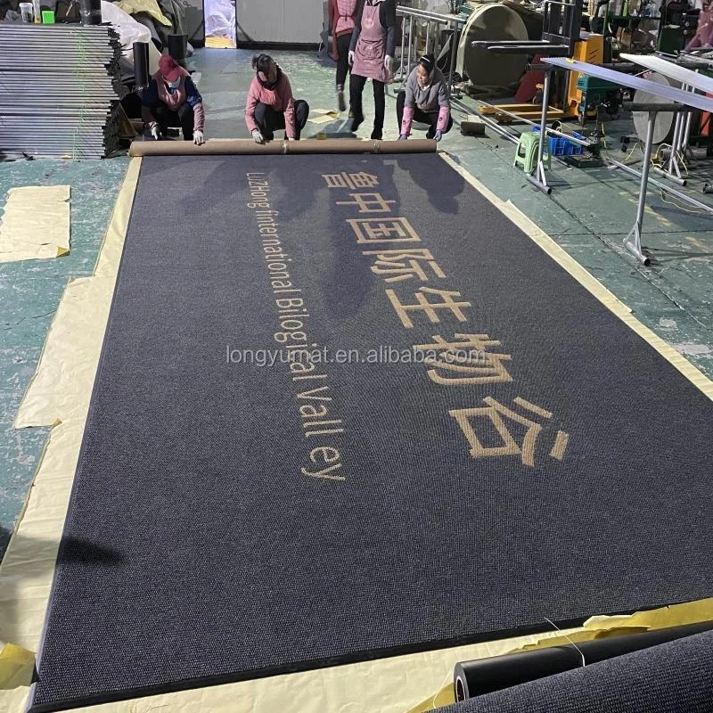2024 Shoe Scraper Entrance Door Mat With Rubber Backing