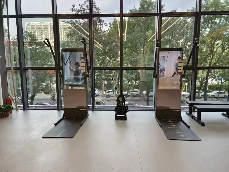 Smart Mirror Strength Training Mirror Smart Gym Fitness Mirror Multi Gym Machine Strength Training Equipment Home Trainer