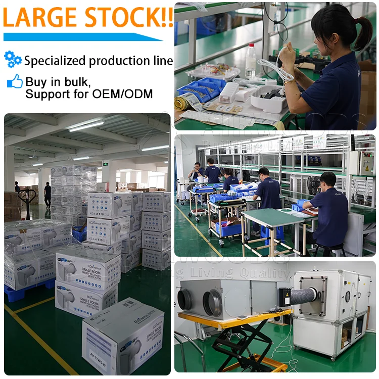 Home Ventilation Solutions House Air Ventilation Hrv Balanced Erv Hrv Energy Recovery Ventilation Wall Mounted Wifi