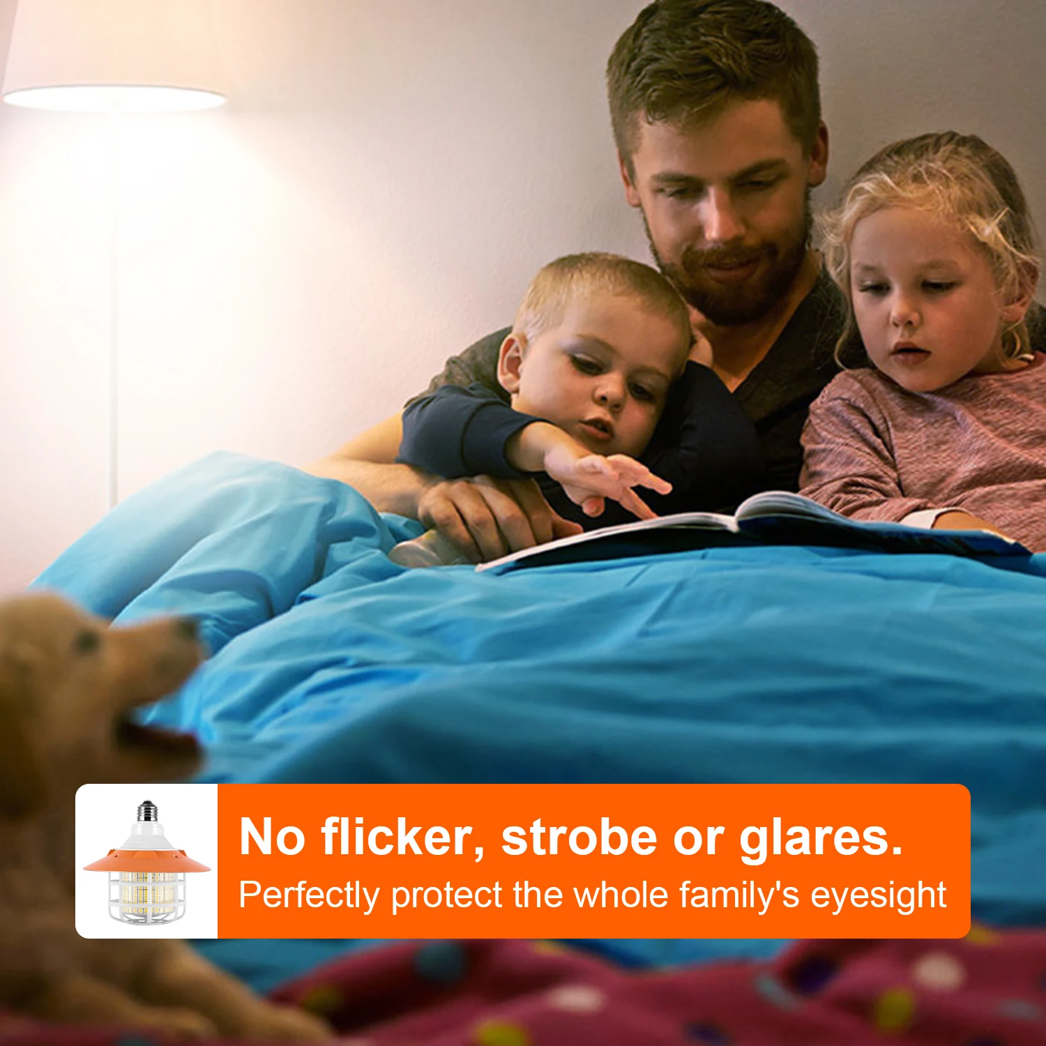 Double Waterproof  IP65 LED 30W Explosion-Proof Camping Light,  Construction Site Work Use Outdoor and Indoor