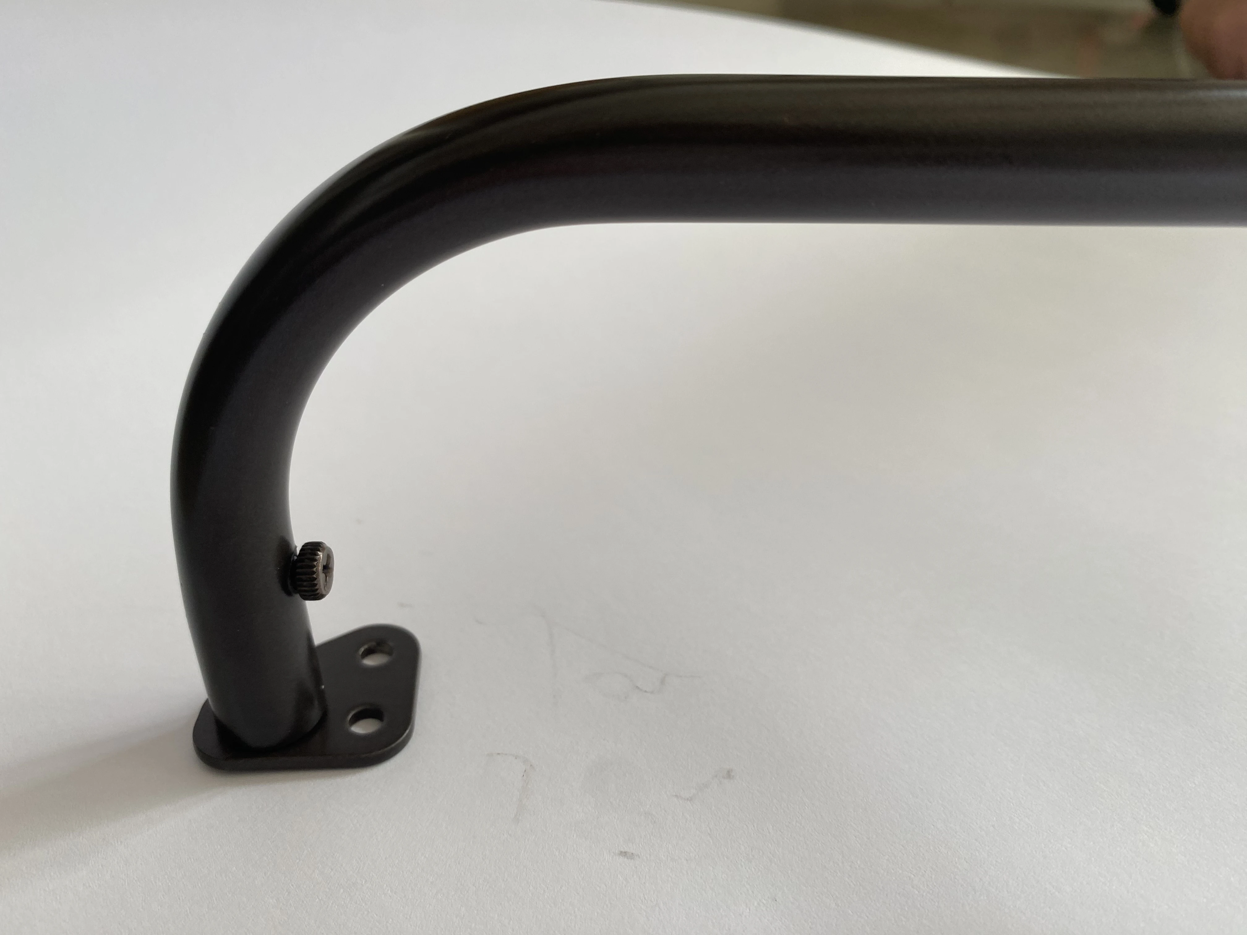 Smart Home Factory curtain rod curtains rods holdercurtain pull  Window Single Drapery Rod with Finials