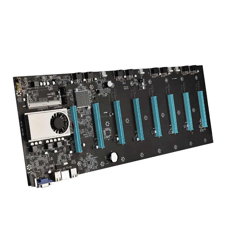  Mining expert motherboard eth mining with cpu riserless 8