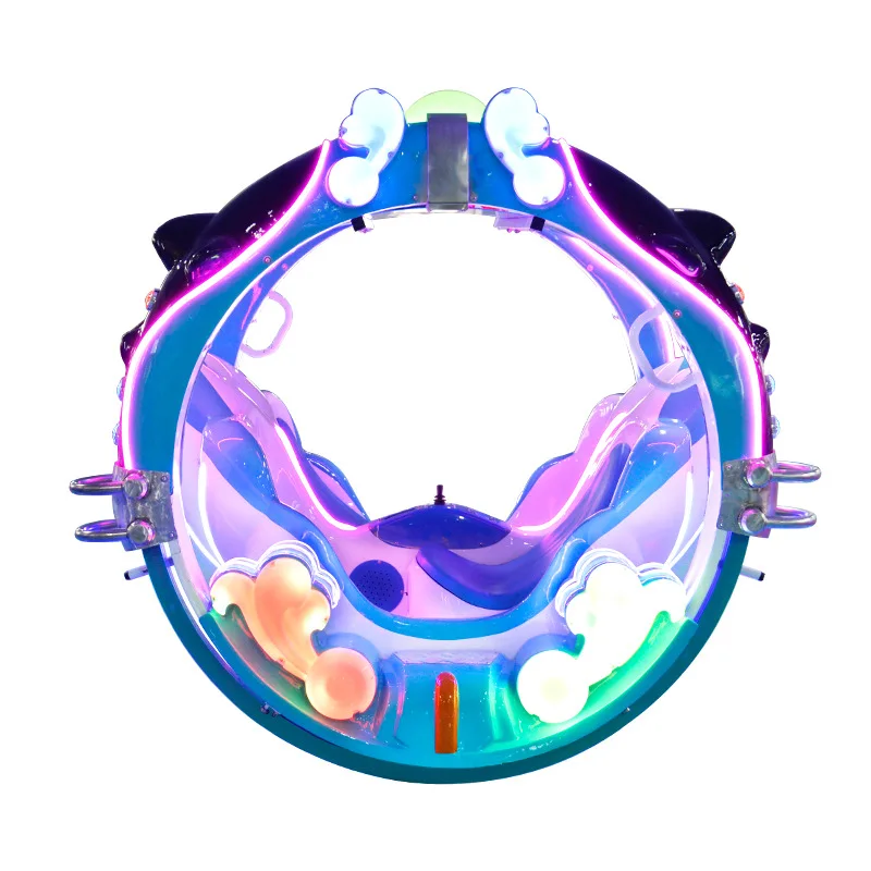 Парк аттракционов едет 360 градусов прокатки Электрический лесинг качели под морем ходьбы автомобиля счастливый автомобиль для продажи