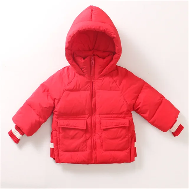 
New Design Toddler Baby Autumn Winter Boys Girls In Long Thickening Down Cotton-padded Jacket 
