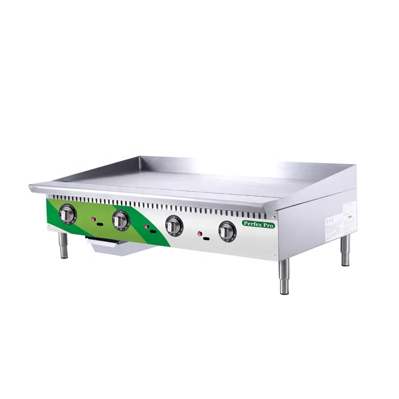 perfex 48' griddle stove grill kitchen gas burner series manual control Restaurant equipment kitchen BTU 30,000 burner
