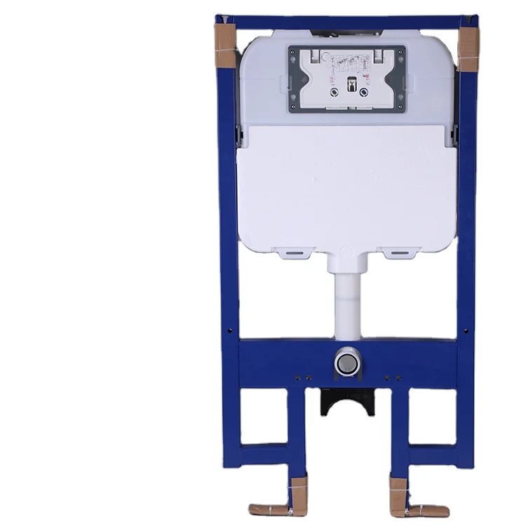 High quality dual flush hidden Bathroom Concealed Toilet Cistern Wall Hung Toilet Water Tank