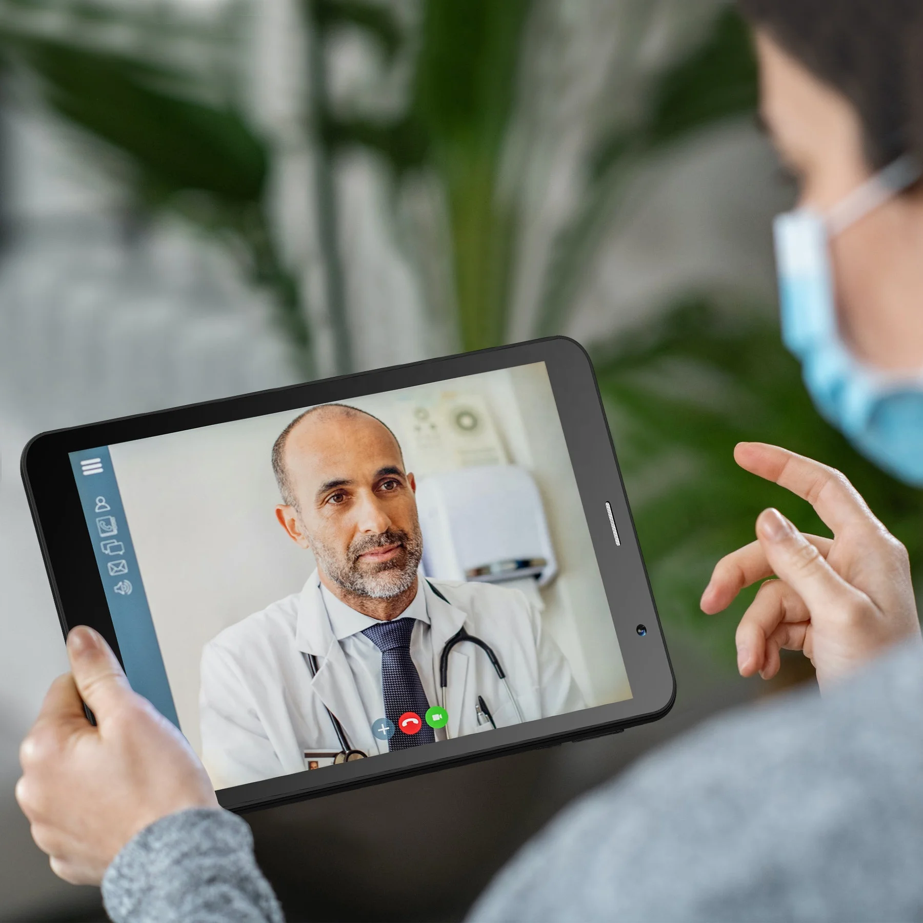 Black color 8inch android tablet pc dual camera wifi 4G for education